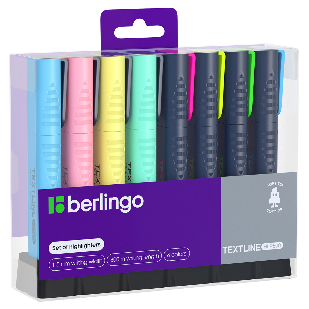   Berlingo "Textline HLP500" 08., 1-5, PET-   