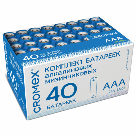   ""  40 ., CROMEX Alkaline,  (LR03, 24),  , 455596 