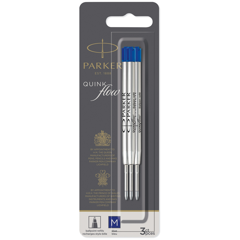    Parker "QuinkFlow Ball Point" , 98, 1,0, . , 3.,  