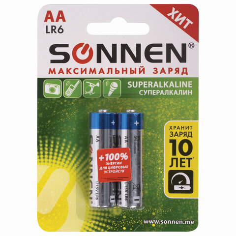   2 ., SONNEN Super Alkaline, (LR6,15), , ,  , 451093 