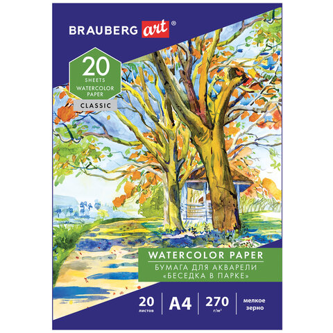    4, 20 ., 270 /2,  , BRAUBERG ART CLASSIC, "  ", 114398 