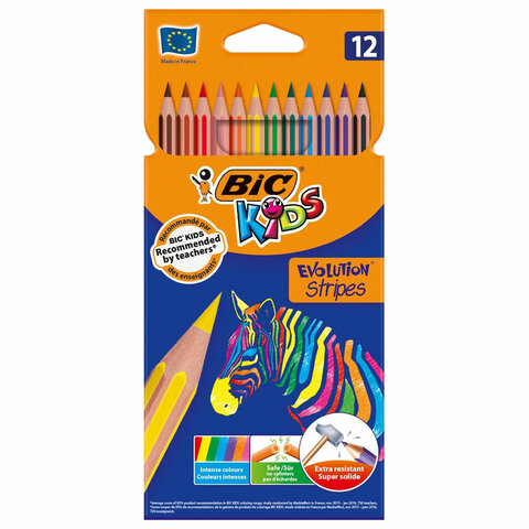   BIC "Evolution Stripes", 12 , ,  9505221 