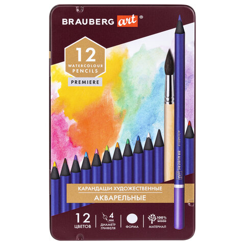     BRAUBERG ART PREMIERE, 12 ,  4 , , 181533 