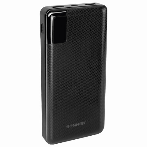   20000 mAh SONNEN POWERBANK Q60P  , 2 USB, -, 263033 