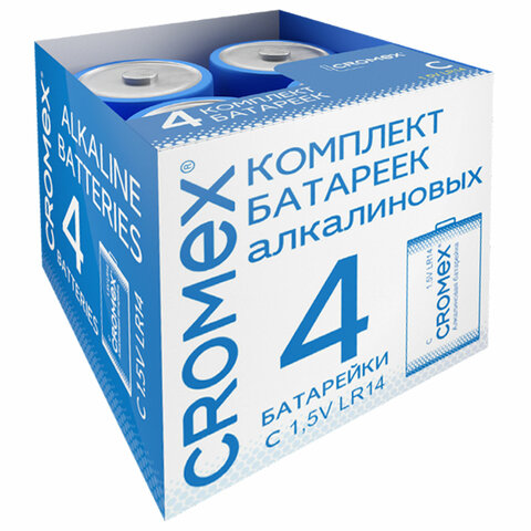    4 ., CROMEX Alkaline, C (LR14, 14), , 456455 