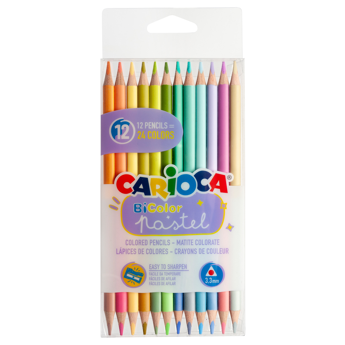     Carioca "Bi-Color Pastel", 24., 12., ., ,  