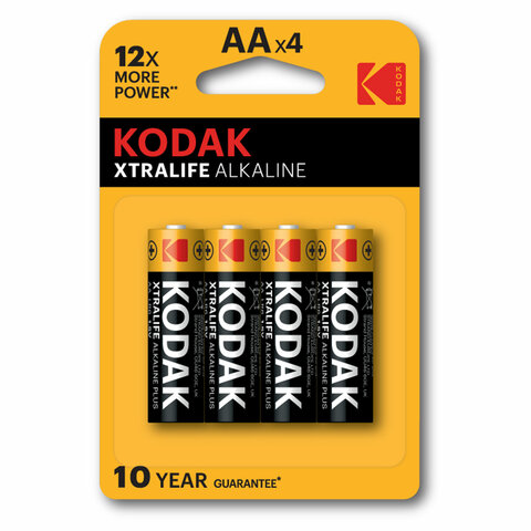   ""  4 ., KODAK Xtralife Alkaline,  (LR6, 24), , 0014328 