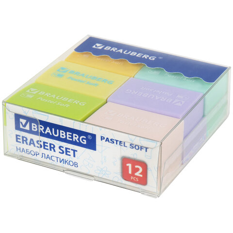  BRAUBERG "Pastel Soft"  12 .,   312010 ,  , 229598 