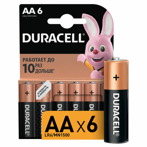   6 ., DURACELL Basic ,  (LR6,15), , , 0014859 