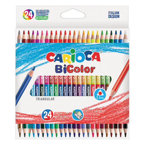   CARIOCA "Bi-color", 24 , 48 , ,  3 ,  , 43031 