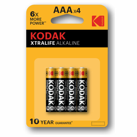   ""  4 ., KODAK Xtralife Alkaline,  (LR03,15), , 0014329 