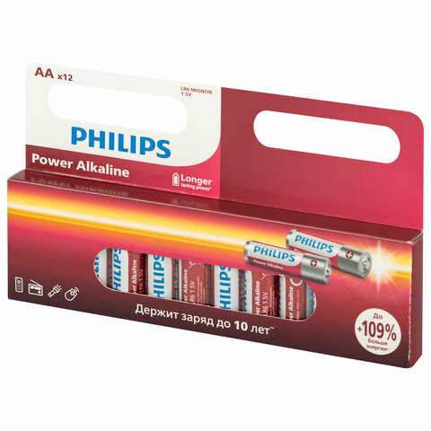   ""  12 ., PHILIPS Power Alkaline,  (LR6, 24), , 0064661 