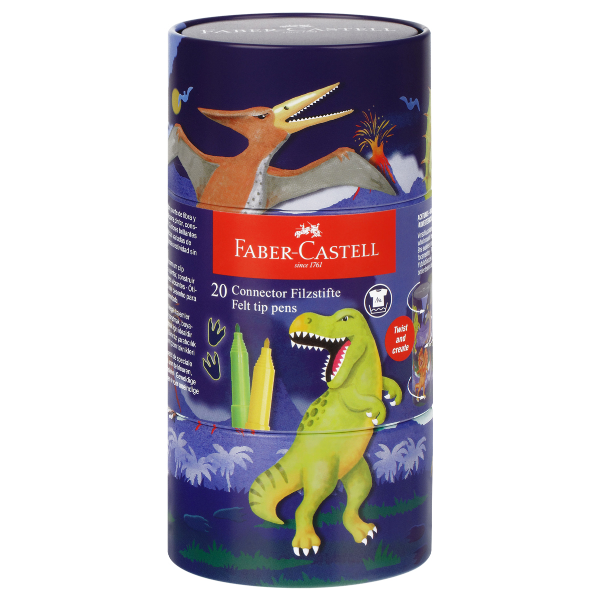    Faber-Castell "Connector Dinosaur" 20  