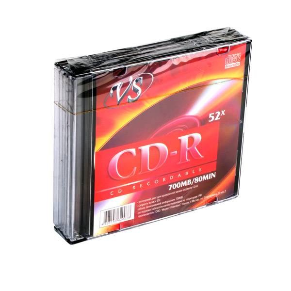  CD-R VS 700  52 slim 