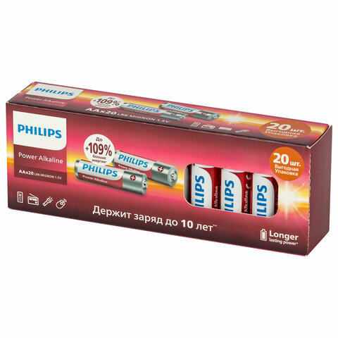   ""  20 ., PHILIPS Power Alkaline,  (LR6, 24), , 0064673 